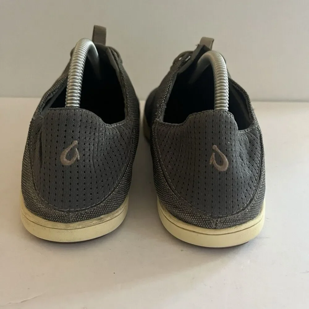 Olukai Nohea Moku Mens Shoes Drop In Heel Mesh Sneaker Casual Comfort SZ 10